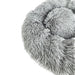 Sazzz Hondenmand Fluffy Lichtgrijs 65X65X15 Cm