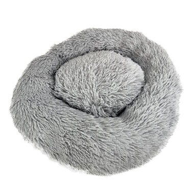Sazzz Hondenmand Fluffy Lichtgrijs 65X65X15 Cm