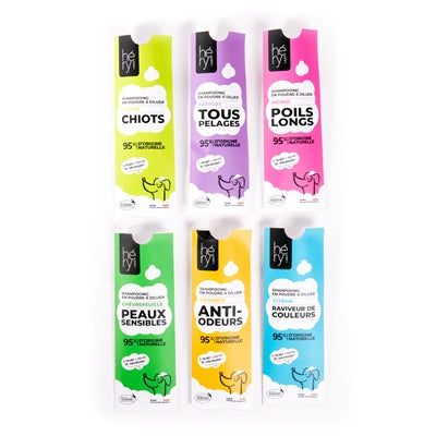 Hery Shampoo Poeder Sensitive Gevoelige Huid 25 Gr
