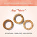 Merkloos Geperste Ring 15 Cm 10 St