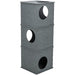 Trixie Kattenhuis Toren Nele Vilt Grijs 38X38X105 Cm