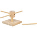 Trixie Voer Draaimolen Onbehandeld Hout 22X22X8 Cm