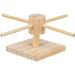 Trixie Voer Draaimolen Onbehandeld Hout 22X22X8 Cm