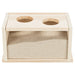 Trixie Zandbad Hamster / Gerbil Onbehandeld Hout 28X15X15 Cm