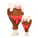 Fuzzyard Ham A Merry Pigmas Bout 18X9,5X9,5 Cm