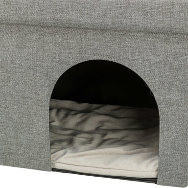 Trixie Kattenmand / Kattenhuis Kimy Soft 2 Verdiepingen Lichtgrijs 76X37X72  Cm