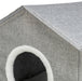 Trixie Kattenmand / Kattenhuis Nora Soft 2 Verdriepingen Lichtgrijs 47X47X67 Cm