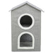 Trixie Kattenmand / Kattenhuis Nora Soft 2 Verdriepingen Lichtgrijs 47X47X67 Cm