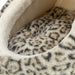 Trixie Kattenmand Iglo Leo  Soft Pluche Creme / Panterprint 35X41X26 Cm