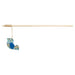 Trixie Kattenhengel Vogel Hout / Pluche Met Kattenkruid / Catnip 40 Cm