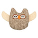 Trixie Uil Stof / Pluche Met Kattenkruid / Catnip Beige 8 Cm