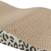 Trixie Krabplank Leo Karton Panterprint Met Kattenkruid / Catnip 44X25X6 Cm 2 St