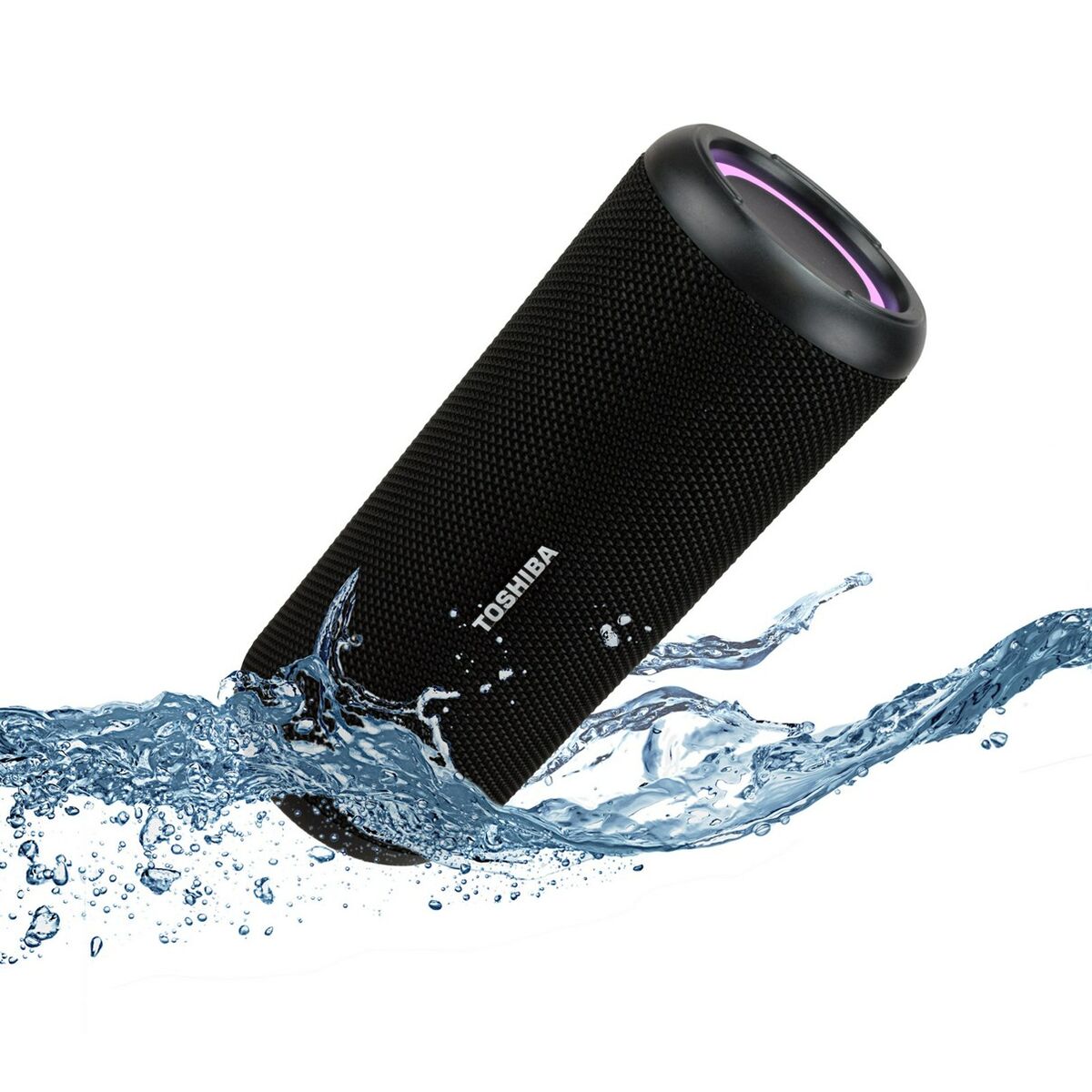 Dankzij de draagbare Bluetooth®-luidsprekers Toshiba TY-WSP201 Zwart 20 W