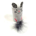 Happy Pet Tabby Patch Muis Ratel En Roller Grijs 18X7X7 Cm