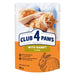 Club 4 Paws Premium Adult Pouch Konijn In Gelei 24X85 Gr