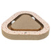 Trixie Krabplank Hartjes Met Ballen Driehoekig Karton Abrikoos 36X36X5 Cm