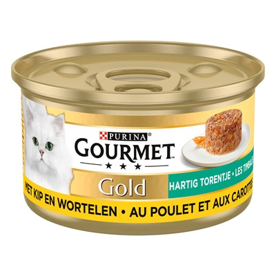 Gourmet Gold Hartig Torentje Kip / Wortel 24X85 Gr