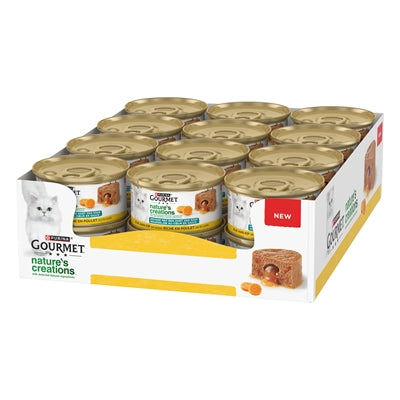 Gourmet Natures Creations Hart Van Saus Kip 24X85 Gr