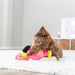 Trixie Flamingo Stof Roze / Geel 32X12X11 Cm