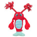 Trixie Kreeft Met Flostouw Rood 34X17X10,5 Cm