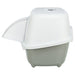 Trixie Kattenbak Davio Top Outdoor Met Kap Grijs / Wit 56X39X39 Cm