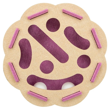 Trixie Hole'n'roll Bloem Vilt Roze / Beige 30X30X7,5 Cm