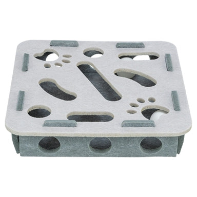 Trixie Hole'n'roll Box Vilt Grijs 30X30X7,5 Cm