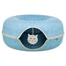 Trixie Speeldonut Vilt Blauw 60X60 Cm
