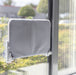 Trixie Hangmat Voor Aan Raam Opvouwbaar Pluche / Mesh Wit / Grijs 58X34 Cm