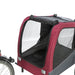 Trixie Hondenfietskar Grijs / Rood 61/125X56X64 Cm