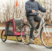 Trixie Hondenfietskat Grijs / Rood