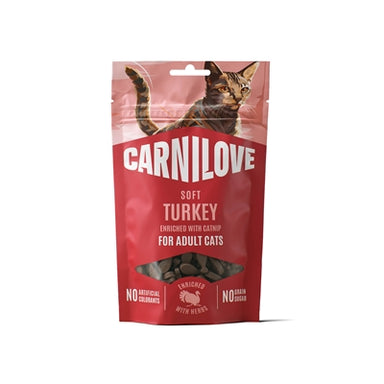 Carnilove Soft Snack Turkey / Catnip 50 Gr