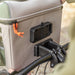 Trixie Fietsmand Voor Stuur Polyester Olijfgroen / Beige 48X34X40 Cm