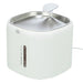 Trixie Drinkfontein Aqua Pure Kunststof / Rvs Wit 18X18X14,5 Cm