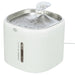 Trixie Drinkfontein Aqua Pure Kunststof / Rvs Wit 18X18X14,5 Cm