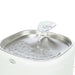 Trixie Drinkfontein Aqua Pure Kunststof / Rvs Wit 18X18X14,5 Cm