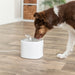 Trixie Drinkfontein Aqua Pure Kunststof / Rvs Wit 18X18X14,5 Cm