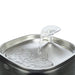 Trixie Drinkfontein Aqua Pure Kunststof / Rvs Zwart 18X18X14,5 Cm
