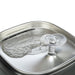 Trixie Drinkfontein Aqua Pure Kunststof / Rvs Zwart 18X18X14,5 Cm