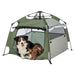Trixie Hondentent Pop-Up Olijfgroen / Beige 100X100X80 Cm