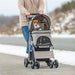 Trixie Hondenbuggy Maximaal 11 Kg Taupe 47X80X100 Cm