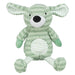 Trixie Hond Met Strepen Pluche Groen 34 Cm