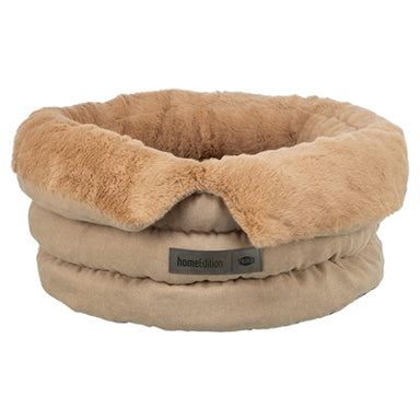 Trixie Hondenmand Liano Soft Rond Zand / Bruin 45X45X20 Cm