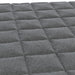 Trixie Vitale Matras Caliente Hoekig Donkergrijs 60X45X6 Cm