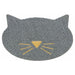 Trixie Kattenbakmat Kattenkop Pvc Lichtgrijs