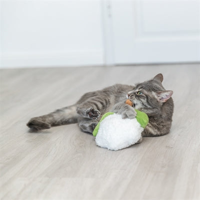 Trixie Bloemkool Xxl Pluche Met Amerikaanse Catnip 18 Cm