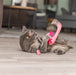 Trixie Kattenhengel Telescopisch Grote Katten Met Flamingo Roze 106 Cm