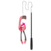 Trixie Kattenhengel Telescopisch Grote Katten Met Flamingo Roze 106 Cm