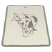 Trixie Krabmat Met Print Taupe 55X35 Cm