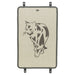 Trixie Krabmat Met Print Taupe 55X35 Cm